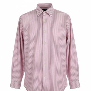 Lauren Ralph Lauren Men's XL
18 36/37 Blue/Pink Striped Button Down PREPPY